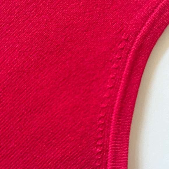 Joseph A. QU’EST-CE QUE C ‘ EST? Crew Neck Sweater Tank sz L - Picture 5 of 5